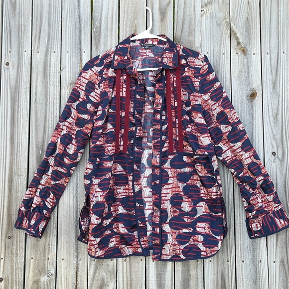 Brooks brothers cotton button down women’s top lightweight side slits size 10 - Picture 1 of 15
